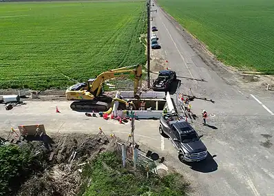 Woodland Davis Clean Water Agency Water Main Repair