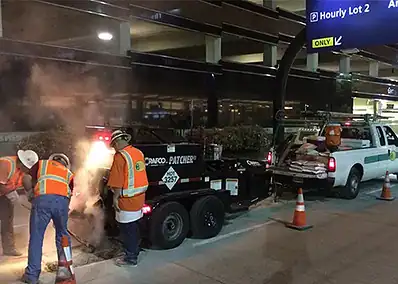 San Jose Airport Techcrete Installation