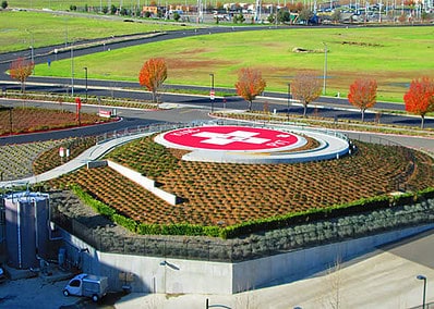 Vacaville Kaiser Helipad