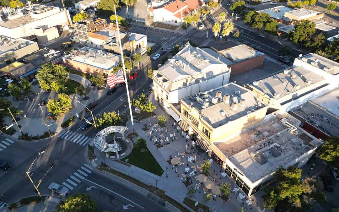 Flagpole Plaza Streetscape Improvements