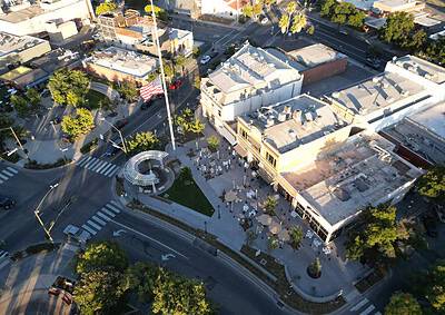 Flagpole Plaza Streetscape Improvements