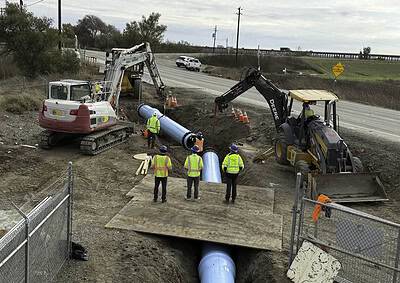 City of Woodland Sewer Effluent Emergency Repair